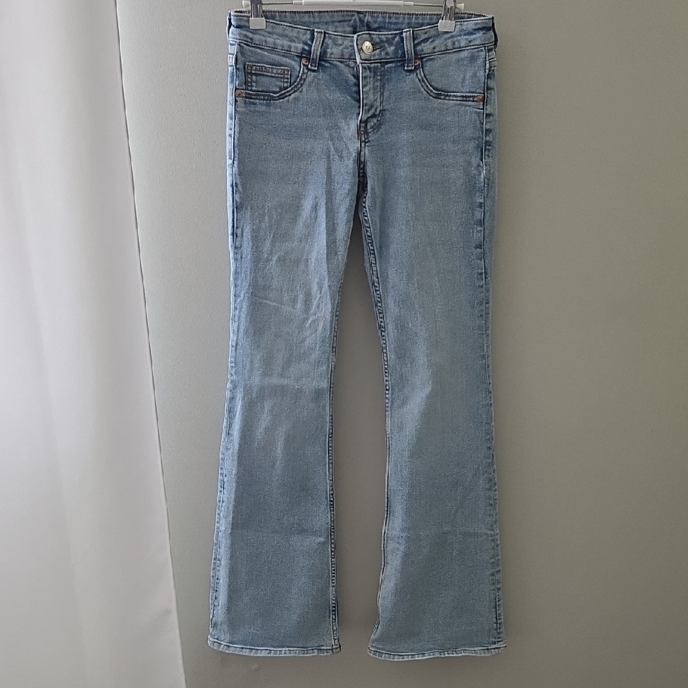 H&M Light Blue Flare Jeans